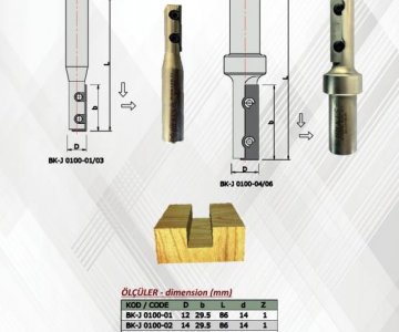 P.Freze Bıçakları - BK-J 0100