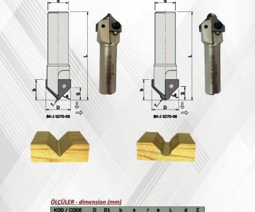 Profil Bıçakları - BK-J 0270-05-06